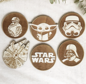 Posavasos de madera bohemios hechos a mano de la mejor calidad, posavasos para restaurantes, exportaciones, gran oferta, arte Lametierartz, café, té, bebidas - Product Image 2