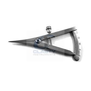 OFTÁLMICA QUIRÚRGICA DENTAL ACERO INOXIDABLE COLOR AZUL CASTROVIEJO PINZA 20MM PULIDO SIN PURGA CURVA RECTA APROBADO CE - Product Image 6