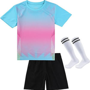 Tenue de football pour hommes OEM, kit d'équipe de football, maillot de football pour jeunes, fournisseur de tenue de football, tenue d'entraînement de football, ensemble maillot et short - Product Image 2