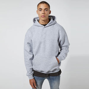 2024 invierno cálido personalizado de gran tamaño de algodón liso en blanco sudaderas con capucha térmicas jersey de hombre unisex de talla grande sudaderas con capucha y sudaderas para hombre - Product Image 3