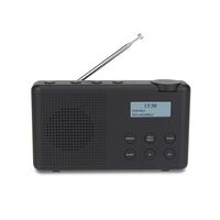Radio portable DAB+/DAB/FM DB-23 avec batterie au lithium de 1200 mAh, peut fonctionner pendant 8 heures à niveau sonore moyen