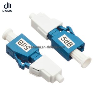 Độ chính xác cao LC UPC Nam sang nữ Singlemode cố định sợi quang suy hao 1dB đến 30dB Bộ chuyển đổi đầu nối quang - Product Image 1