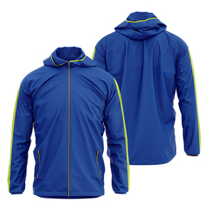 Nueva Llegada Ropa Deportiva de Gimnasio Chaquetas para Hombre Diseño Personalizado Sublimación Cortavientos para Hombre - Product Image 4