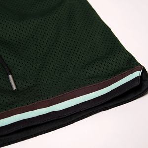 Shorts de basketball rétro respirants pour hommes, personnalisables, en maille brodée, sur mesure, vente en gros - Product Image 4