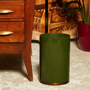 Collection de poubelles en laque artisanale, fabriquées au Vietnam, de qualité supérieure et aux couleurs OEM/ODM personnalisables au meilleur prix. - Product Image 1