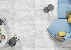 Design italien Stardust Pearl Carreaux en porcelaine émaillée Carreaux d'intérieur modernes antidérapants pour villas centres commerciaux écoles - Product Image 3