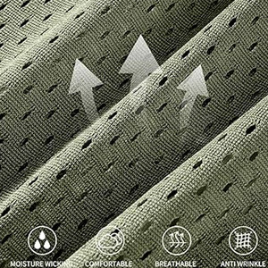 Pantalones Cortos Deportivos Casuales para Hombre, Cómodos, Ecológicos, Transpirables, de Malla, Corte Relajado, Tela Suave - Product Image 6