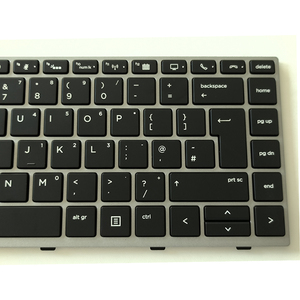 HK-HHT uk עם תאורה אחורית נייד מקלדת עבור <span class=keywords><strong>hp</strong></span> ספר 745 840 g5 g6 מקלדת - Product Image 2