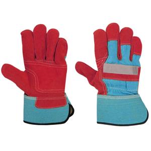 Guantes de seguridad para manos Canadian Rigger de alta calidad, cuero de vaca reforzado, seguridad Industrial, a prueba de fuego, características anticorte - Product Image 2