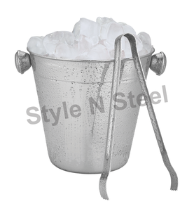 Enfriador de bebidas de acero inoxidable Enfriador de barra personalizado de cerveza de champán pequeño de acero inoxidable Cubo de vino Cubo de hielo Cubo de champán - Product Image 1