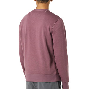 Sweat-shirt à col rond en coton 100% de luxe, streetwear 2025, impression, logo personnalisé en relief, pour hommes - Product Image 3