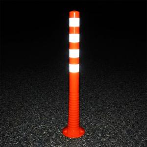 Delineateur de signalisation routière flexible 100 x 8 cm, lot de 5 pièces - Product Image 4
