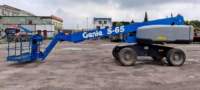 En iyi fiyat mobil kaldırma çalışma platformu Genie bomlu S65 21M elektrikli Platform asansör adam asansör Genie