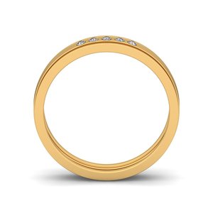 Ishi Diamonds Men’s 18k Gold Lab Grown Diamond Ring - Product Image 5