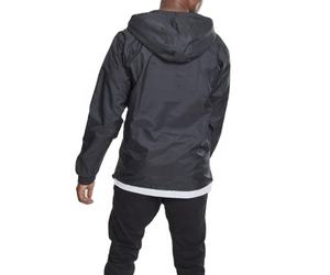2025 hombres Zip up chaqueta con capucha moda liso a prueba de viento impermeable de secado rápido deportes al aire libre rompevientos capa superior - Product Image 4