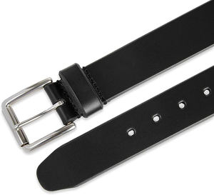 Cinturones de Cuero Vacuno Personalizados OEM para Hombre - Cinturones de Cuero Genuino de Alta Calidad con Hebilla de Aleación, Opciones de Logotipo Personalizado, Longitud de 30-48 Pulgadas - Product Image 5