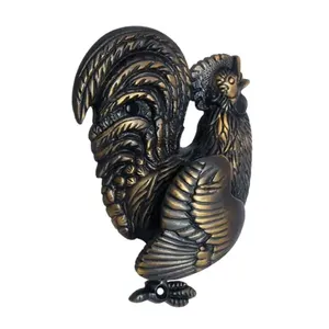 Bois Peaker oiseau forme pur laiton métal heurtoir de porte de haute qualité Vintage Top vente heurtoir de porte - Product Image 4