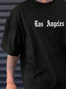 Camiseta de sublimación elástica ajustada suave con cuello redondo de manga corta para hombre, ropa de verano con cuello redondo, camiseta sublimada y corta para hombre - Product Image 6