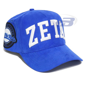 Gorra de béisbol con letras griegas de la hermandad Zeta Phi Beta, bordado 3D, ajustable, informal, deportiva, para exteriores, unisex, gorra de la hermandad ZPB - Product Image 2