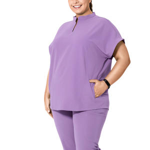 Uniformes Médicos Personalizados con Logotipo para Mujer, Conjuntos de Uniformes de Talla Grande, Material de Spandex Quirúrgico, Jersey, Detección de Agujas Directa - Product Image 6