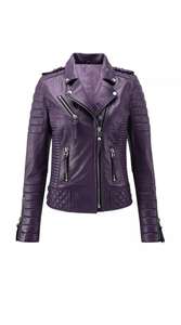 Chaquetas de cuero para mujer de la mejor calidad, manga larga, piel de oveja, estilo transpirable, cinturón de temporada para exteriores, chaquetas de cuero para mujer - Product Image 4