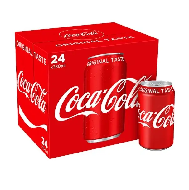 Kaliteli Coca Cola 330ml / Coca Cola 33cl Can/kok kutuları toptan fiyata toplu taze stokta mevcut 355ml