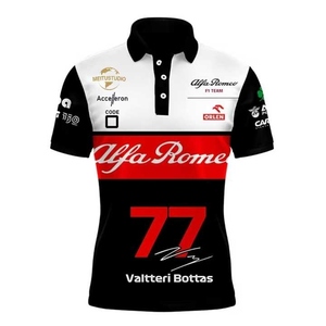 OEM Auto Hommes Pit Crew Polo Shirt Conception Personnalisée Imprimé Racing Team Vêtements-Vente en Gros Moto & Auto Racing Wear - Product Image 5