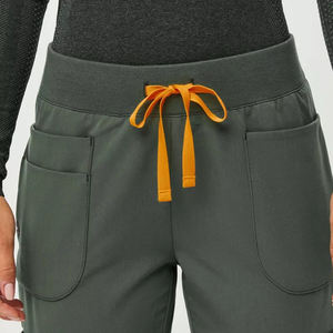 Conjunto de Uniforme Médico Personalizado para Hombre, Pantalones Deportivos, Uniforme de Enfermería, Tejido de Punto 100% Algodón - Product Image 5