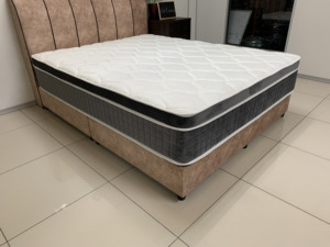 Hot Bán Hàng Malaysia Nhà Máy Dệt Kim Vải Pro Lai Nệm Vua Kích Thước 25Cm X 187Cm Đồ Nội Thất Nhà Cho Cơ Thể Tối ưu Hỗ Trợ - Product Image 2