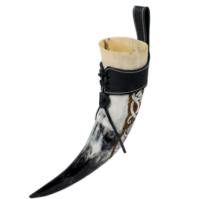 Auténtico Cuerno Vikingo para Beber Cerveza, Cuerno Pulido de Alta Calidad de Buey/Vaca para Beber - Product Image 3