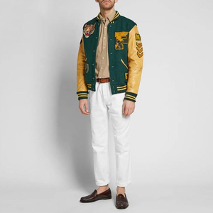 OEM Men's College Bomber Flight Varsity <b>Jacket</b> Customizable Sport <b>Jacket</b> Chenille Embroidered Logo Waterproof Reversible Winter - Product Image 6