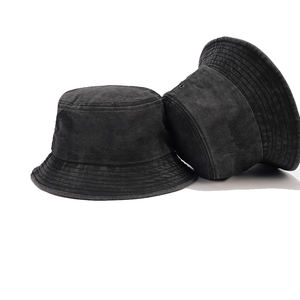 ราคาขายส่ง หมวกปานามา หมวกบักเก็ต หมวกทรงแบน สไตล์ฮาราจูกุ สำหรับผู้หญิงและผู้ชาย ลายคาวาอี้ ผ้าฝ้าย 100% ระบายอากาศได้ดี ปรับขนาดได้ - Product Image 4