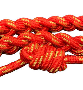 Aiguillette en fil 100% personnalisable, rouge et or, légère, pour usage extérieur, reproduction d'uniforme - Product Image 3
