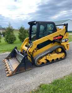 Chargeuse compacte sur chenilles 2,5 tonnes 259D avec moteur diesel, boîte de vitesses PLC et haute efficacité - Product Image 2