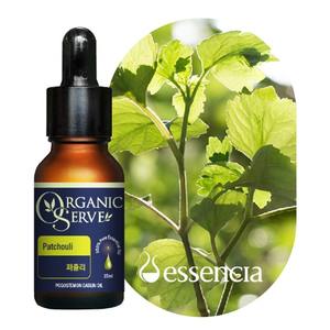 Huile Essentielle Pure de Qualité Thérapeutique Essencia Organic 15ml, Parfum Patchouli Thé au Citron et Huiles de Lavande - Product Image 1