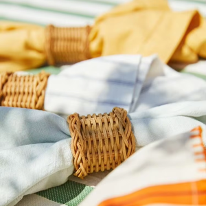 Porte-serviettes en rotin tissé à la main pour la vaisselle Fabriqué au Vietnam Matériau écologique pour la décoration de la maison et de la vaisselle Vente en gros - Product Image 6