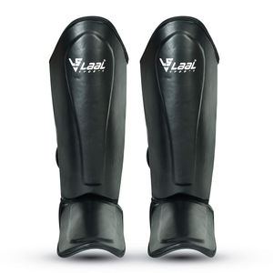 Espinilleras de Cuero para Boxeo, Muay Thai, MMA, Protección de Alto Impacto, Almohadillas de Alta Calidad Ecológicas para Empujar - Product Image 5