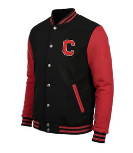 Veste de baseball - Veste universitaire en coton, veste de style lettreman, 90% coton, 10% polyester, veste unisexe - Product Image 4