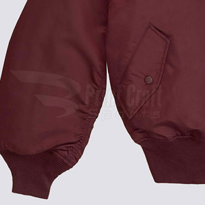 Veste bomber pour homme à séchage rapide en gros pour la vente en ligne, veste bomber d'hiver en polyester pour homme - Product Image 4