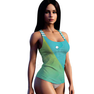 Débardeur pour femme, design tendance, confortable pour la course à pied, le fitness, la gym et le quotidien. - Product Image 2