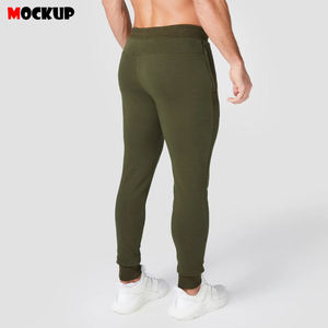 Pantalones deportivos holgados de algodón personalizados para hombre, diseño deportivo 2025, ropa deportiva activa - Product Image 3
