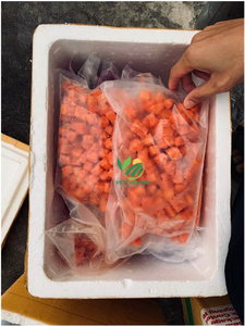 VIET THIEN-Zanahoria congelada, alta calidad, procesada por IQF, 100%, cultivada en invernadero, envasado a granel en rodajas ovaladas - Product Image 3