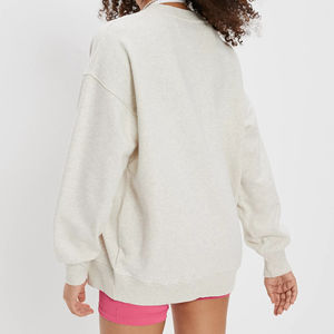 Sudaderas de Mujer Lisas de Otoño Invierno, Diseño Nuevo, Holgadas, Cuello Redondo, Cómodas y Personalizadas - Product Image 2