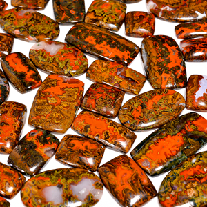 โมราโชว์ตะเข็บหินโมราอัญมณีทรงหลวมทำจากพลอยธรรมชาติขนาดผสม - Product Image 4