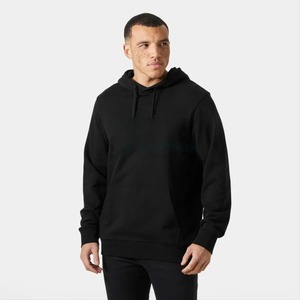 Sweat à capuche en coton épais et chaud pour homme, respirant, streetwear, logo personnalisé, motif uni, confortable, sweat à capuche pour homme - Product Image 4