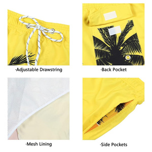 Pantalones cortos de encaje con estampado de logotipo personalizado para hombre, ideal para ropa informal, promociones en la playa, equipos deportivos, tela transpirable, diseño OEM - Product Image 3