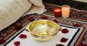 Urli décoratif en laiton pour la décoration de la maison et du bureau ustensile de table idéal pour cadeau bol traditionnel pot de fleur de 16 pouces - Product Image 3