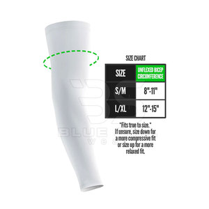 Mangas de brazo de fabricación de fábrica Mangas de brazo de alta calidad para entrenamiento Mangas de brazo de ciclismo - Product Image 2