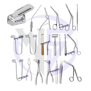 Juego de Instrumentos Quirúrgicos ENT SMR de 21 Piezas de Acero para Resección Submucosa y Septoplastia, Kit Completo de Cirugía ORL Profesional - Product Image 4
