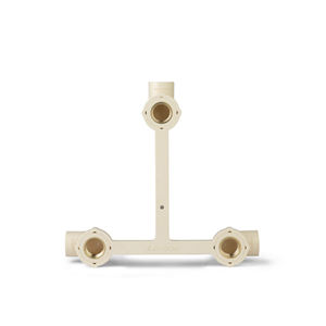 CPVC Concealed Control Valve for Hidden Wall Water Regulation in Hot Cold Supply Lines <b>Bathroom</b> Plumbing Use - Product Image 6